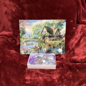 500 Piece Waterside Cottage Puzzle